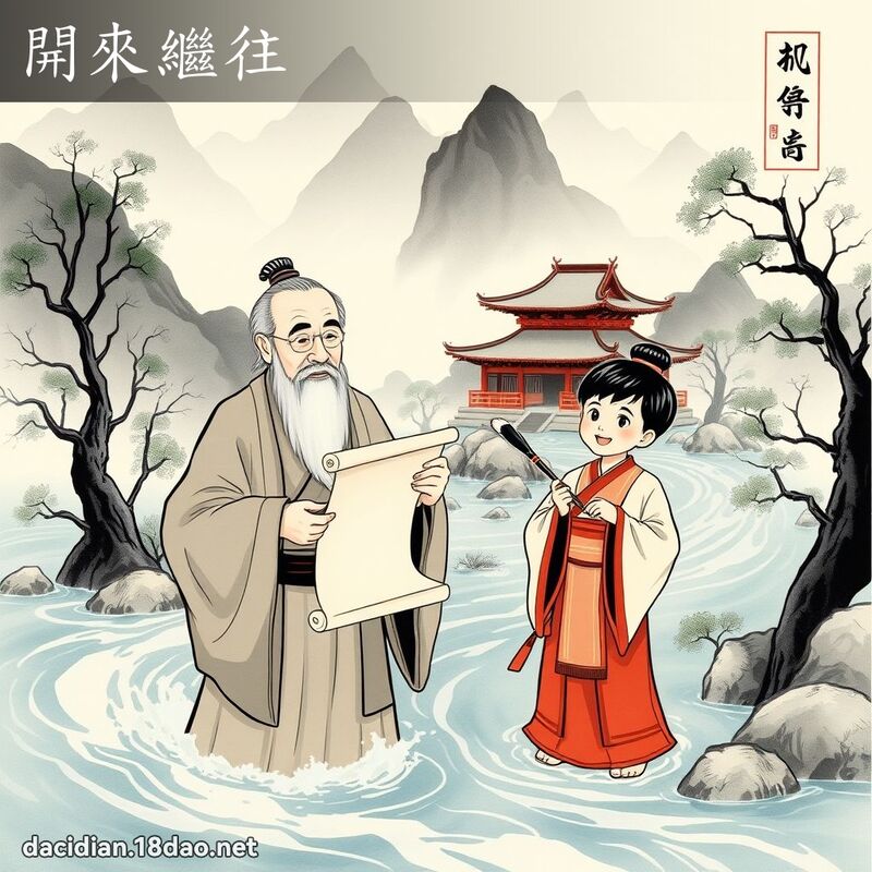 開來繼往 配图