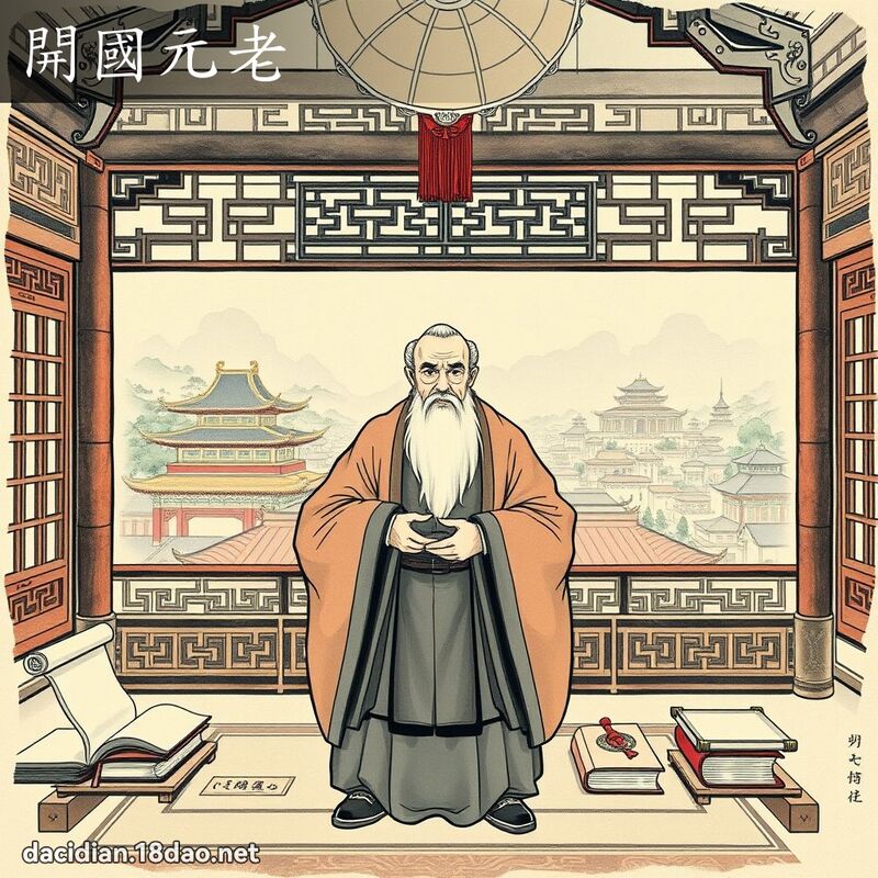 開國元老 配图