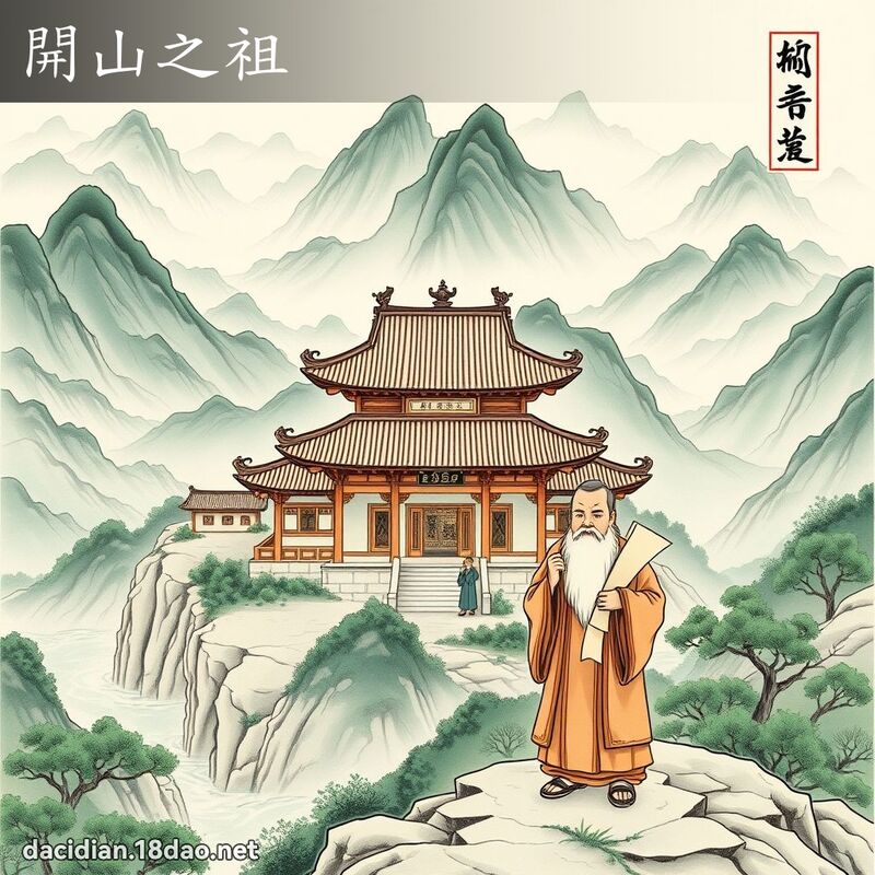 開山之祖 配图