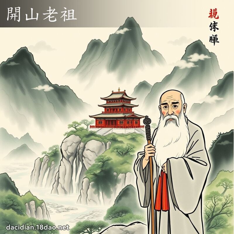開山老祖 配图