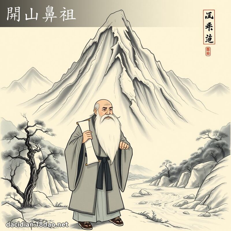 開山鼻祖 配图