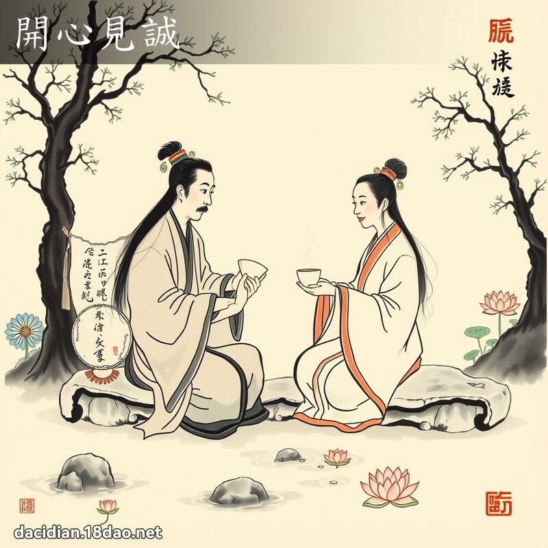 開心見誠 配图