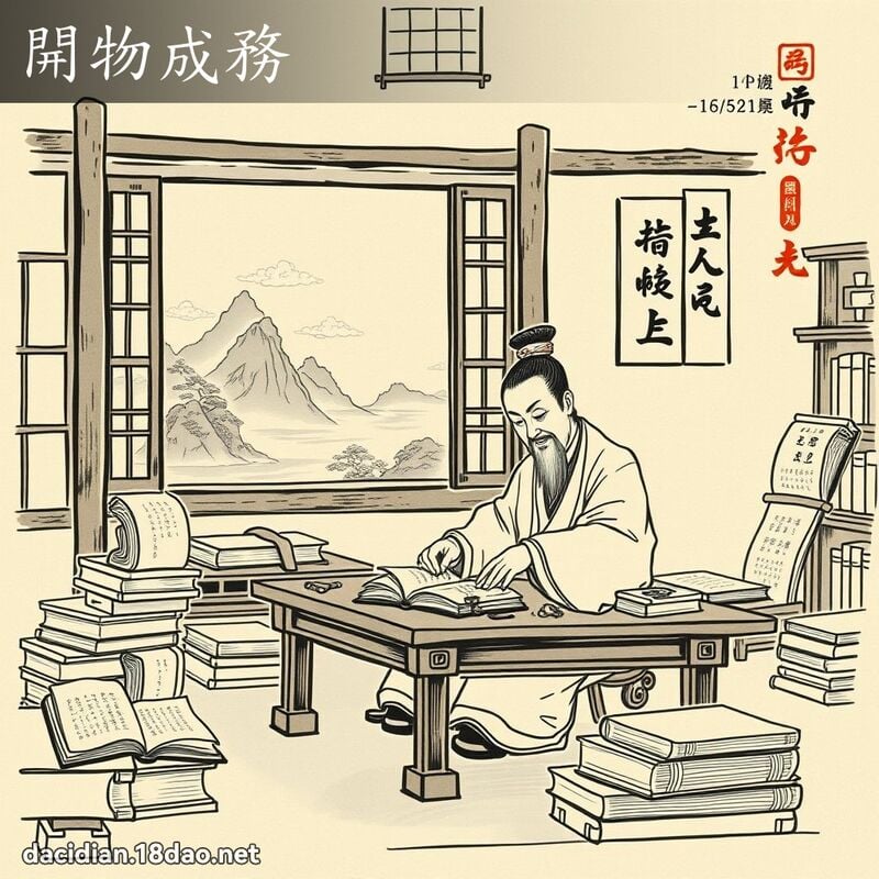 開物成務 配图