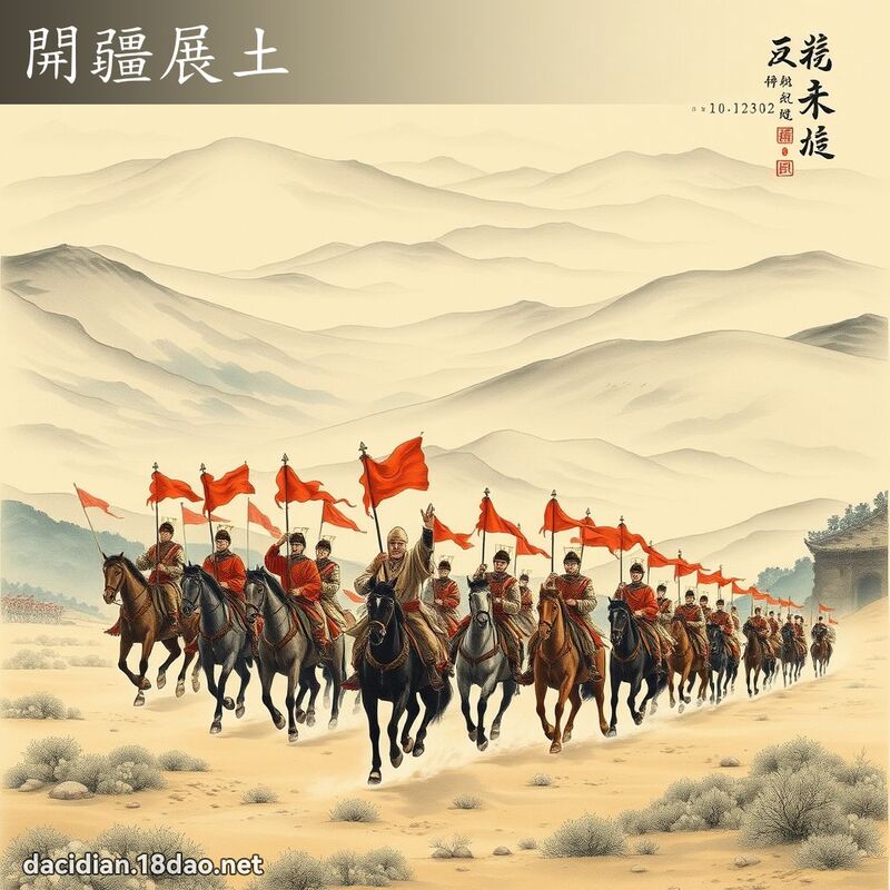 開疆展土 配图