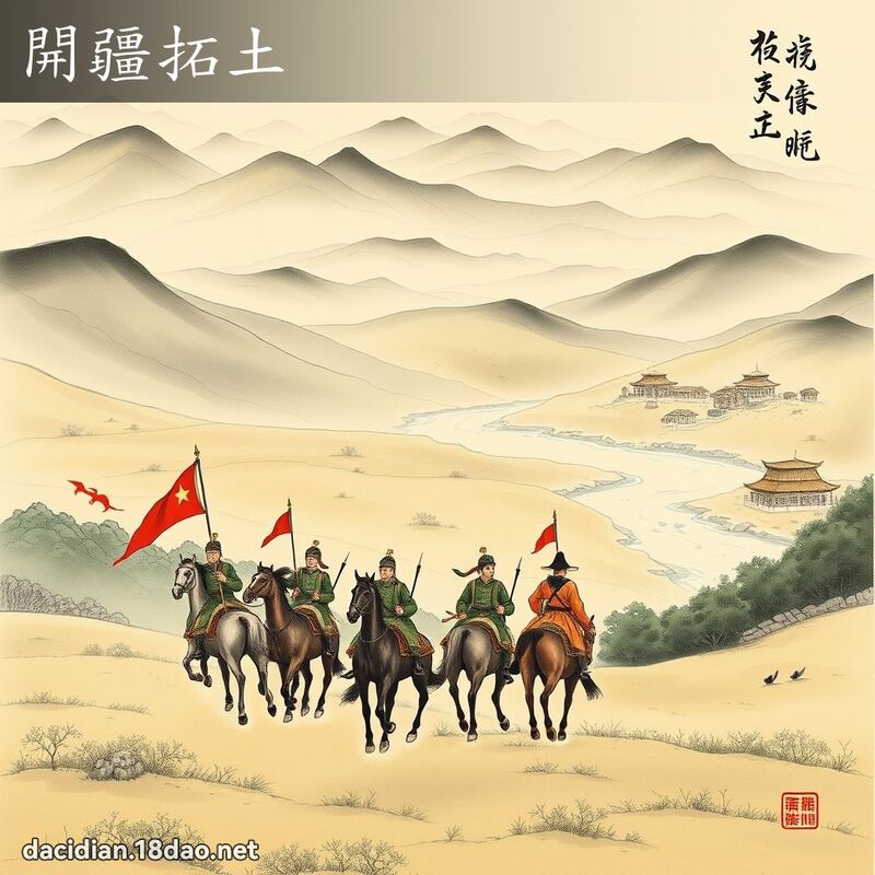 開疆拓土 配图