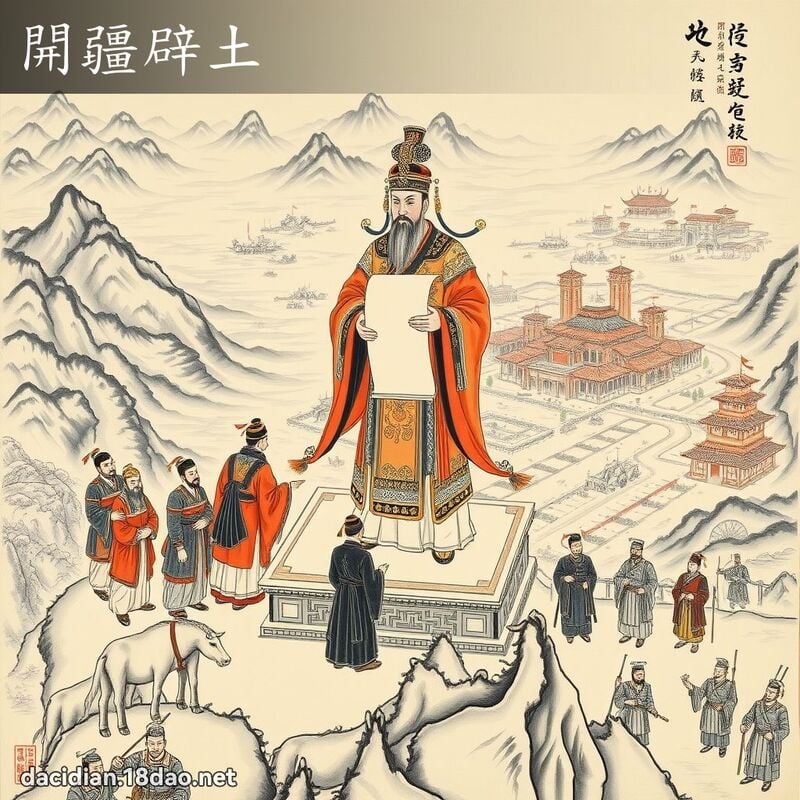開疆辟土 配图