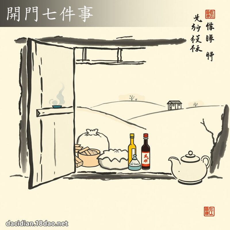 開門七件事 配图