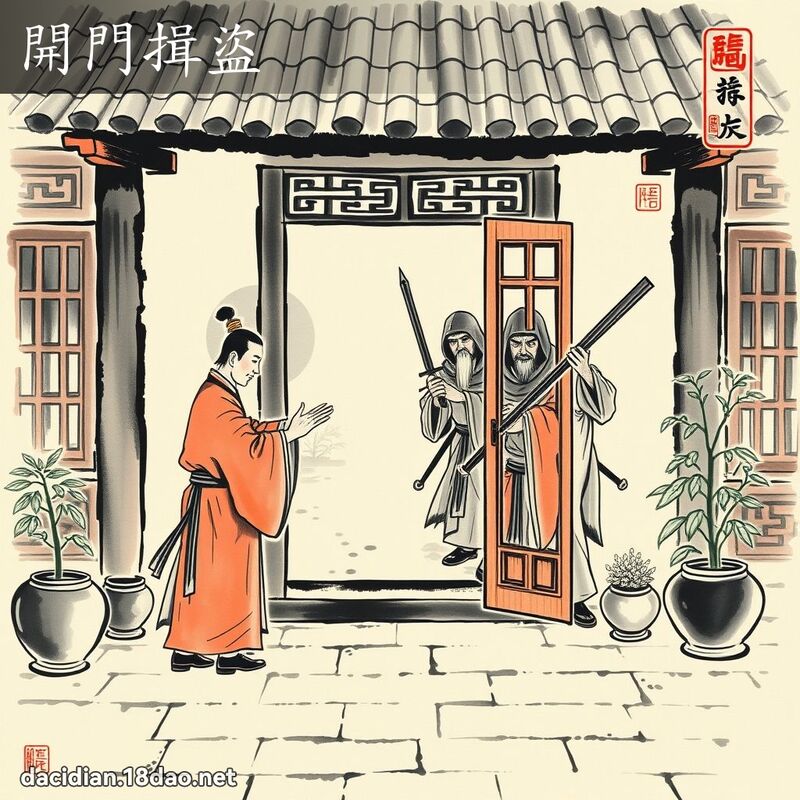 開門揖盜 配图