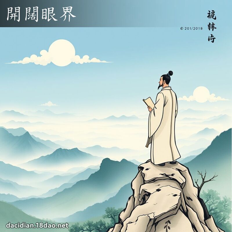 開闊眼界 配图