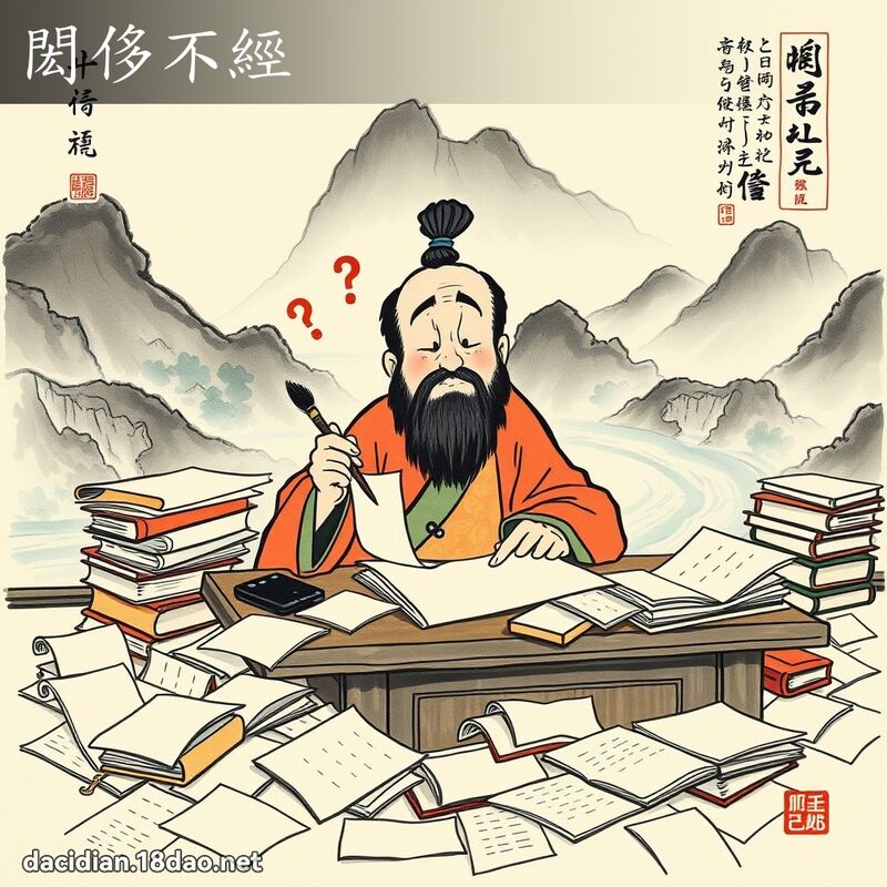 閎侈不經 配图