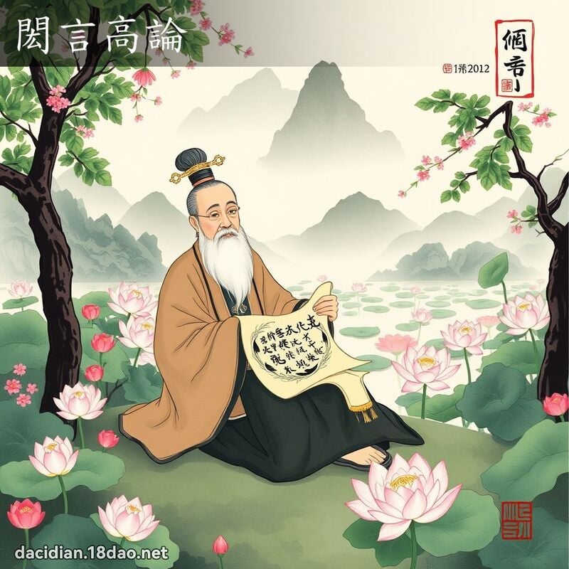 閎言高論 配图