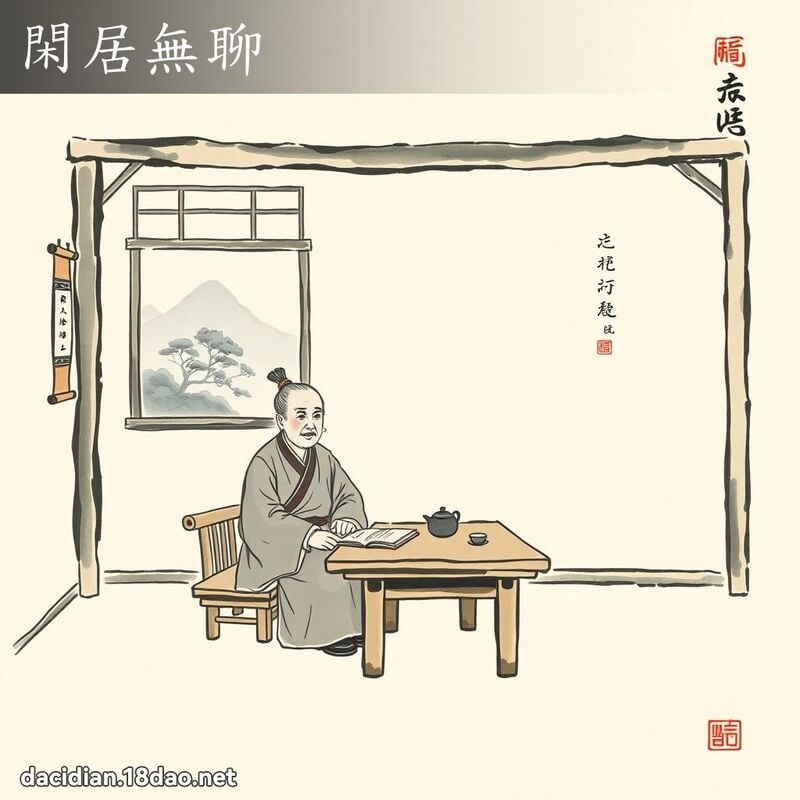 閑居無聊 配图