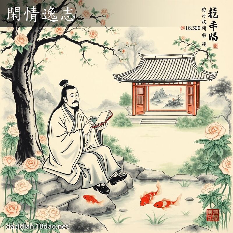 閑情逸志 配图