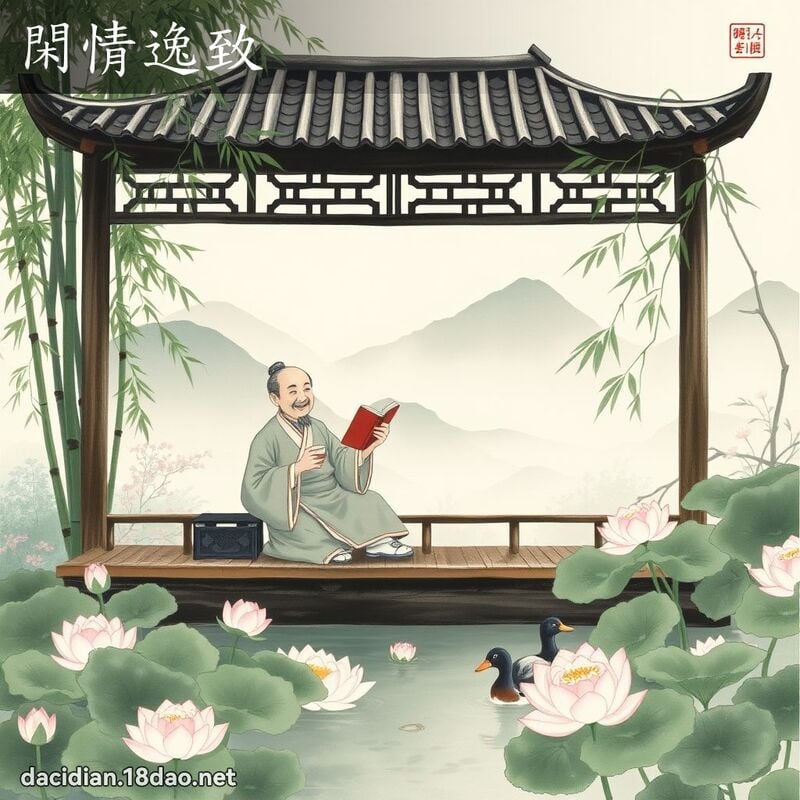 閑情逸致 配图