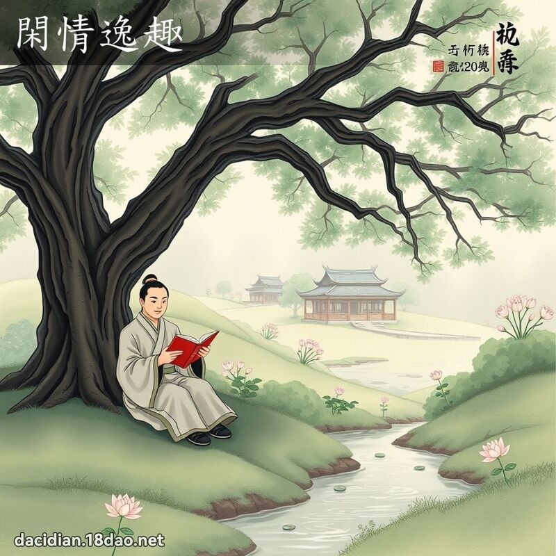 閑情逸趣 配图