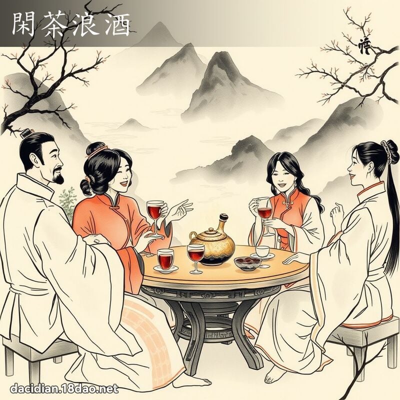 閑茶浪酒 配图