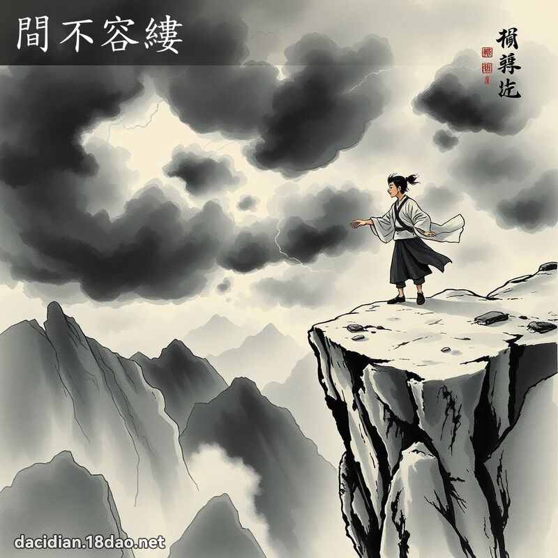 間不容縷 配图
