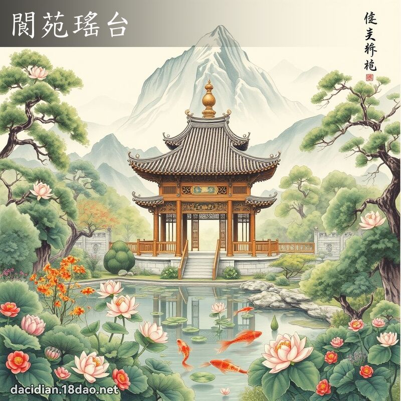 閬苑瑤台 配图