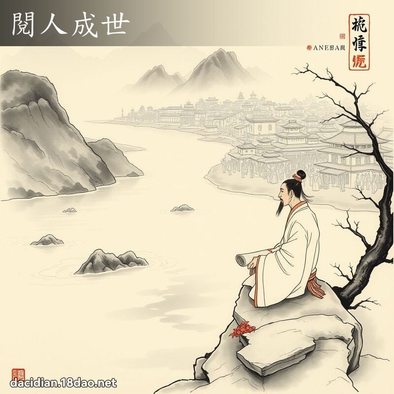 閱人成世 配图