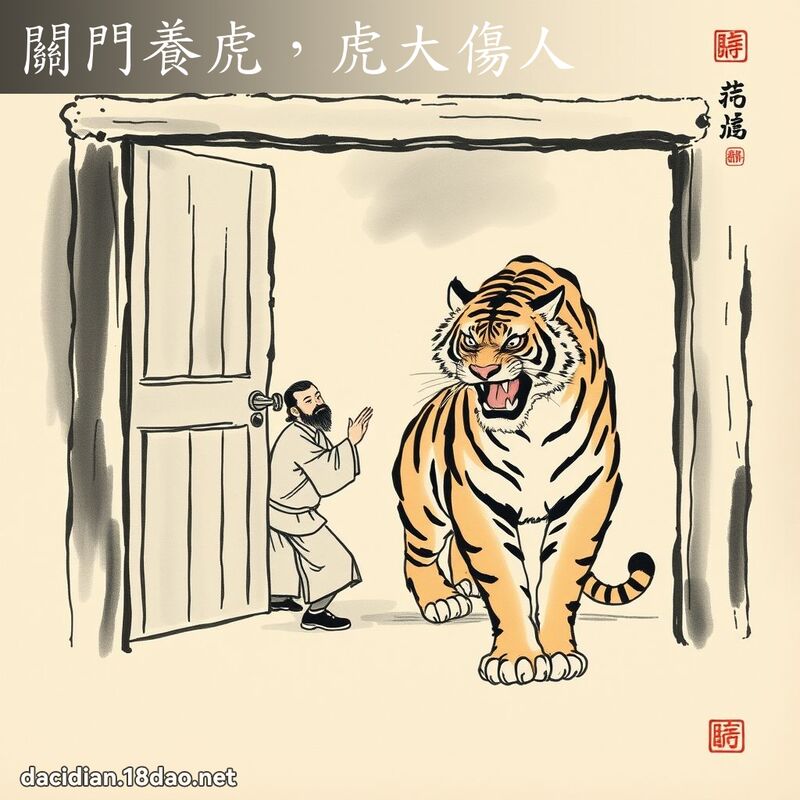 關門養虎,虎大傷人 配图