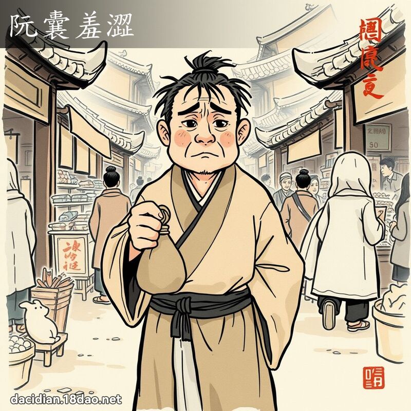阮囊羞澀 配图