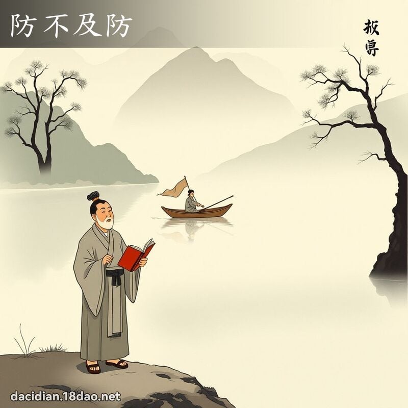 防不及防 配图