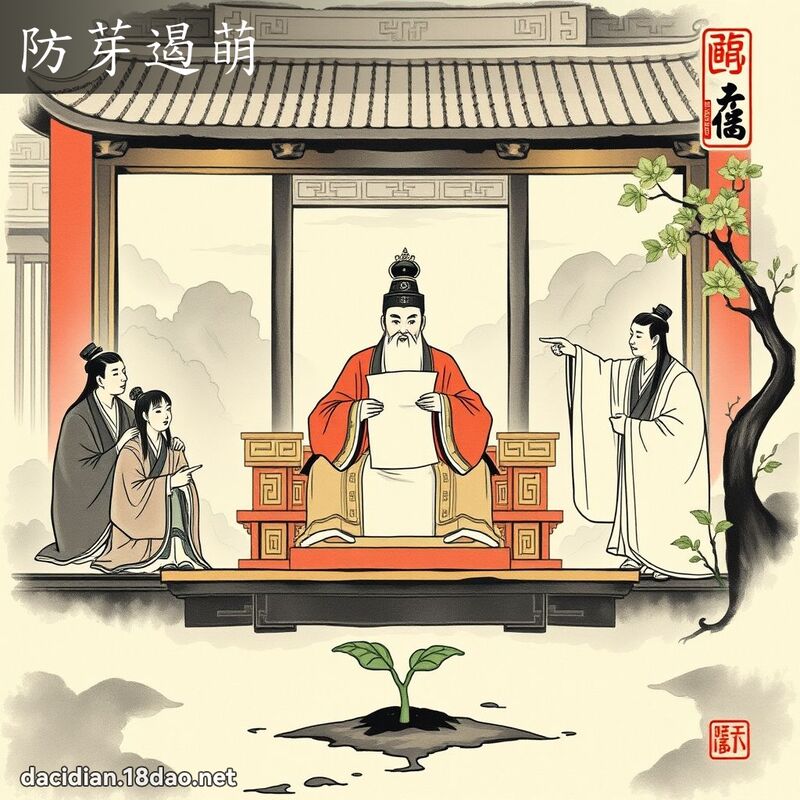 防芽遏萌 配图