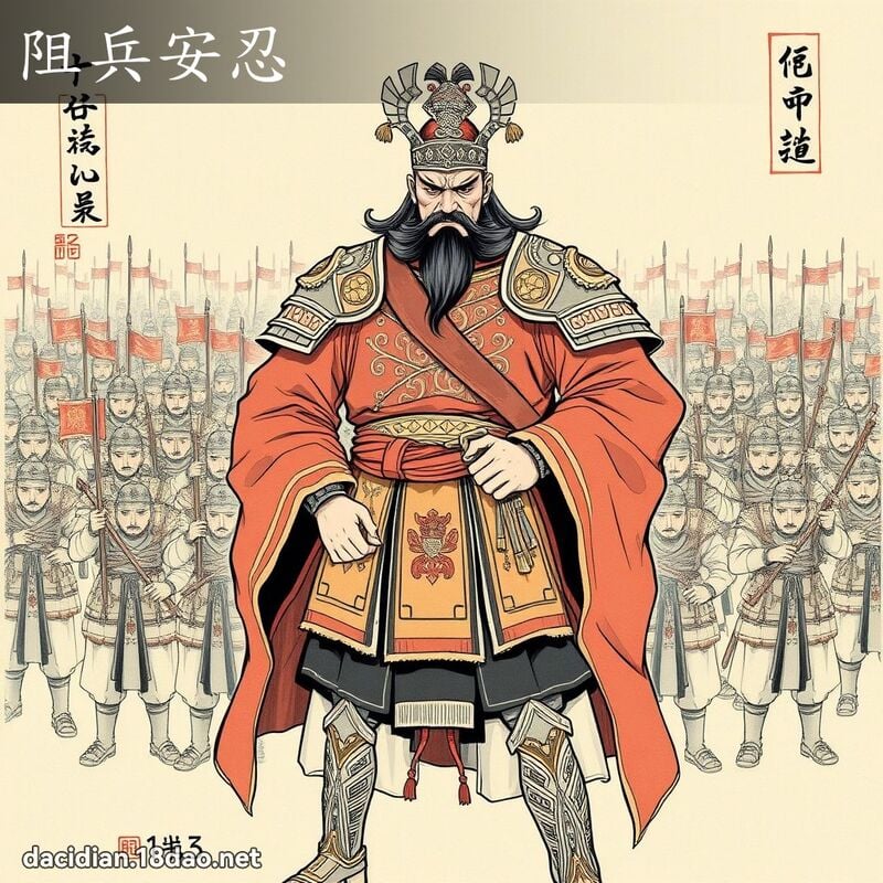 阻兵安忍 配图