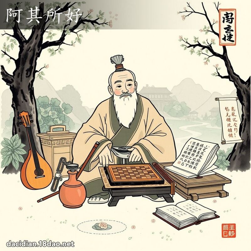 阿其所好 配图