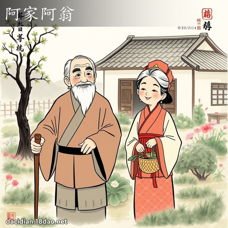 阿家阿翁 配图