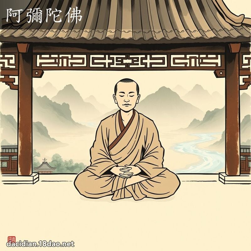 阿彌陀佛 配图