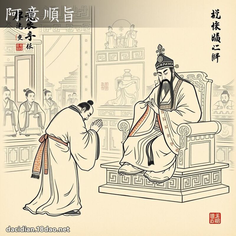 阿意順旨 配图