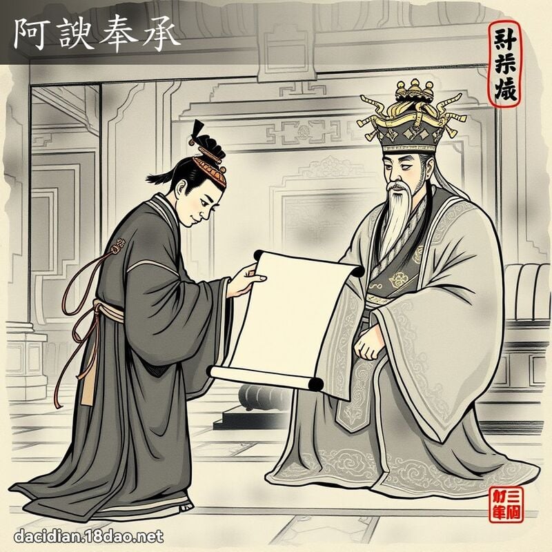 阿諛奉承 配图