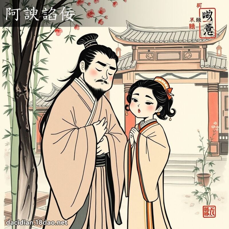 阿諛諂佞 配图