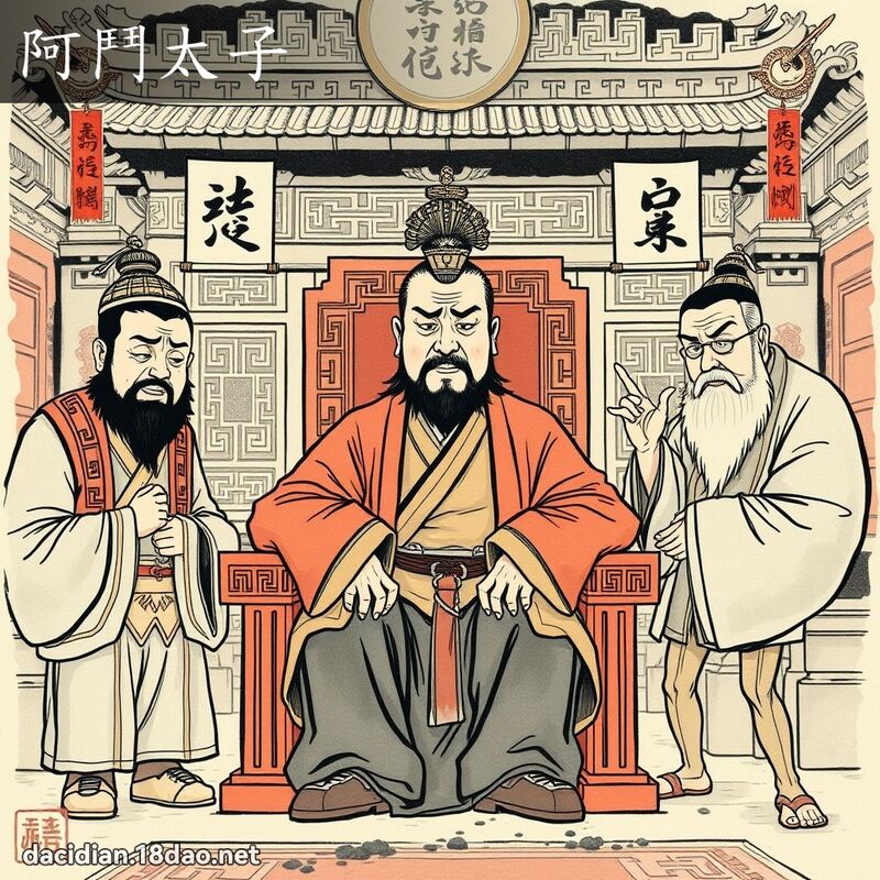 阿鬥太子 配图