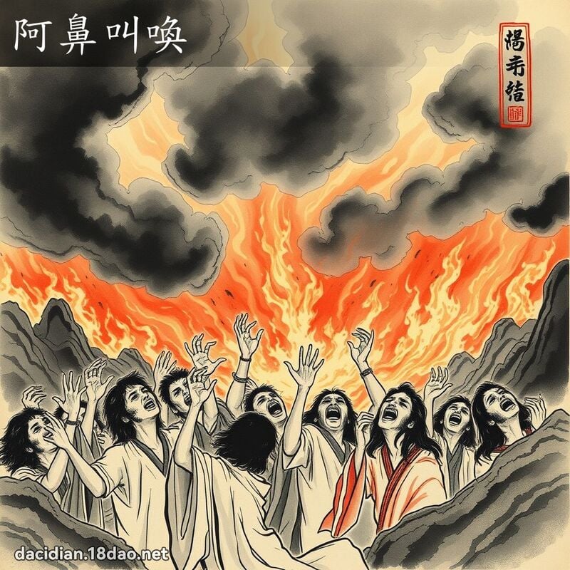 阿鼻叫喚 配图