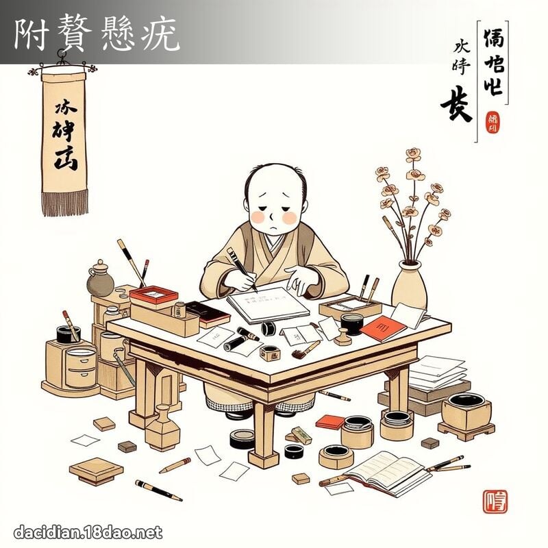 附贅懸疣 配图