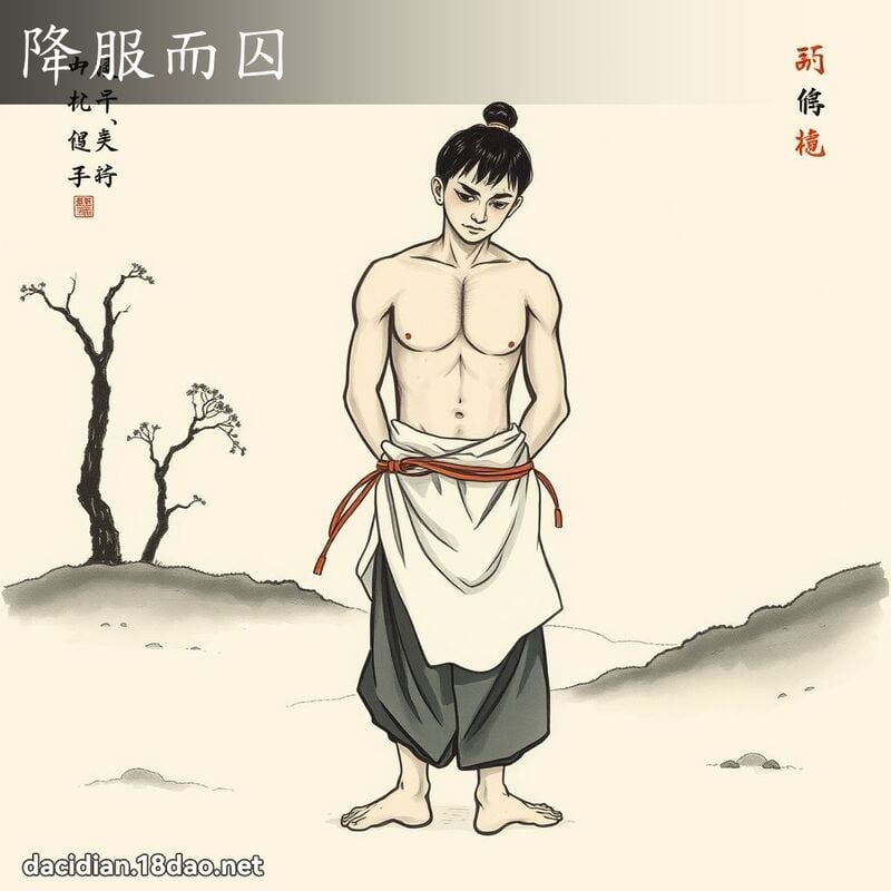 降服而囚 配图