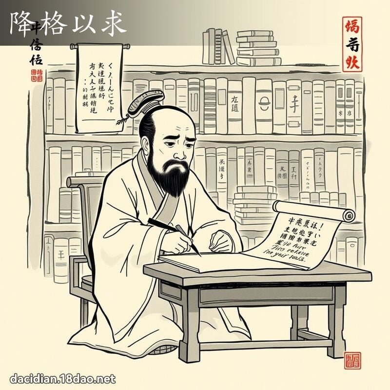 降格以求 配图