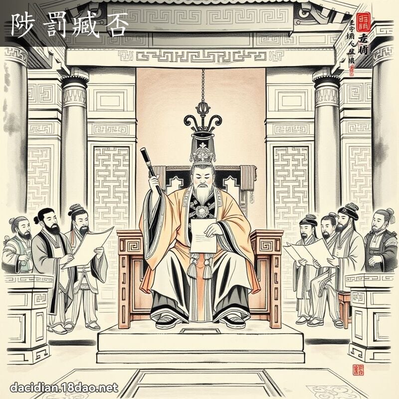 陟罰臧否 配图
