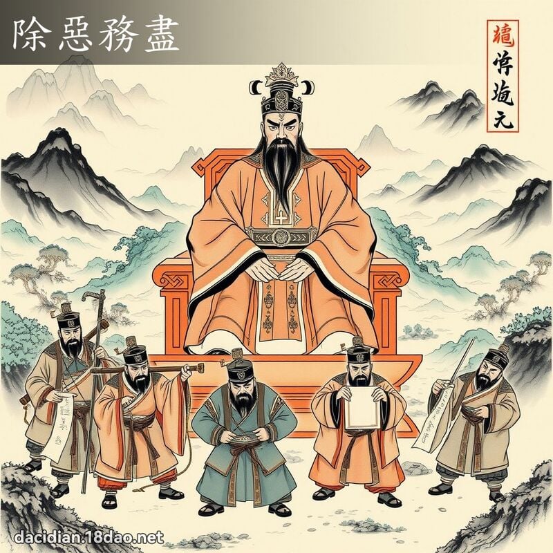 除惡務盡 配图