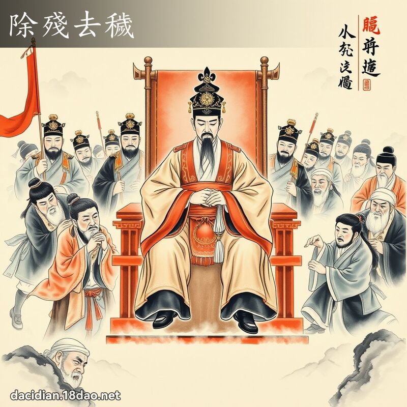 除殘去穢 配图