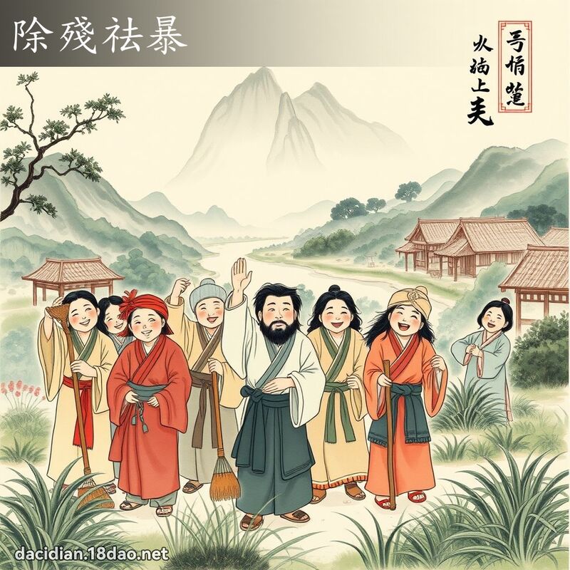 除殘祛暴 配图
