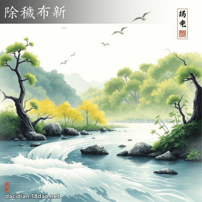 除穢布新 配图