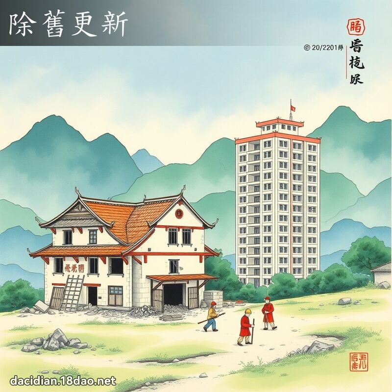 除舊更新 配图