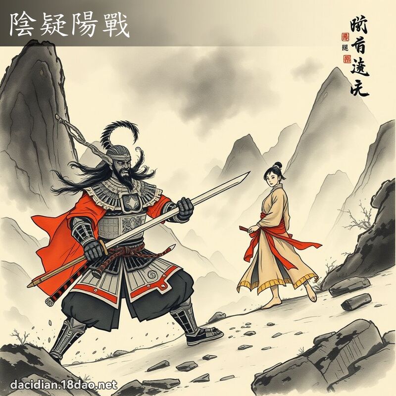 陰疑陽戰 配图
