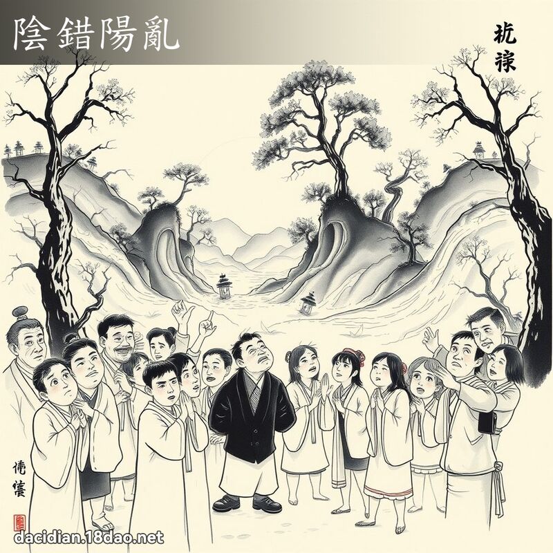 陰錯陽亂 配图