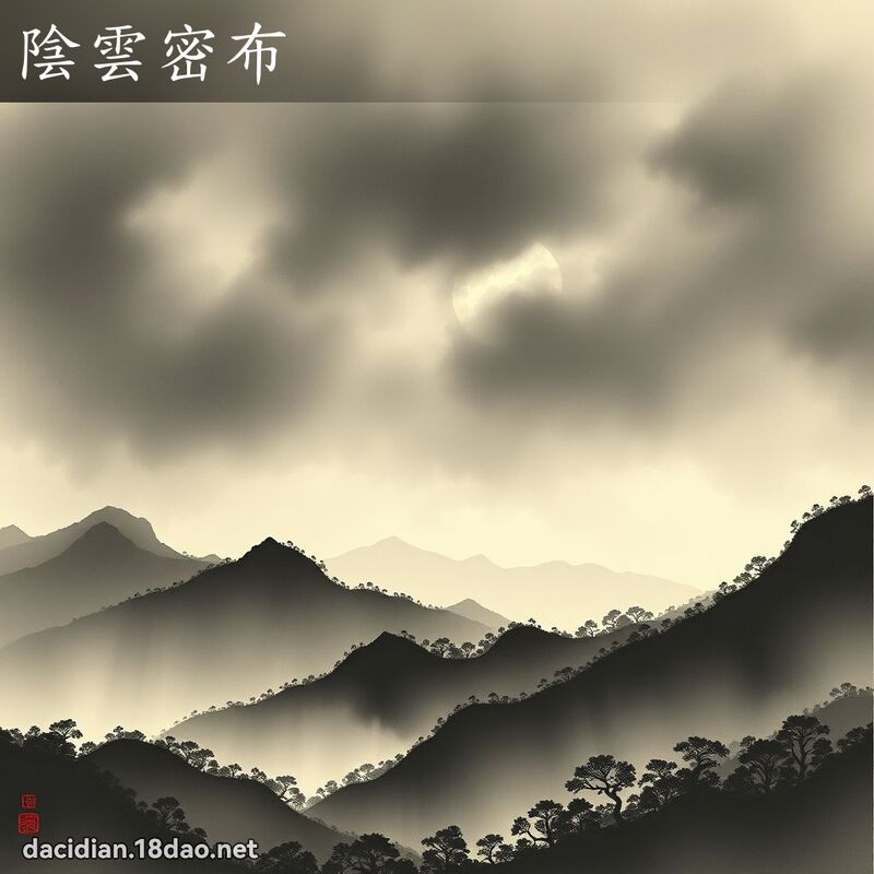陰雲密布 配图