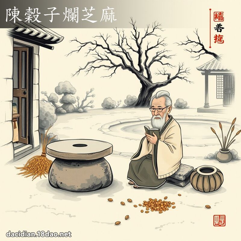 陳穀子爛芝麻 配图