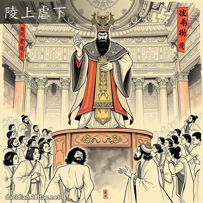 陵上虐下 配图